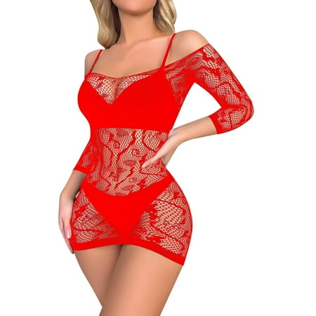 Plus Size Swim Bra Pregnancy Bras for Women 2nd Trimester Women Fishnet Jumpsuit Longsleeve Camisole Lingerie Nightgowns Chemise Nightwear Sleepwear