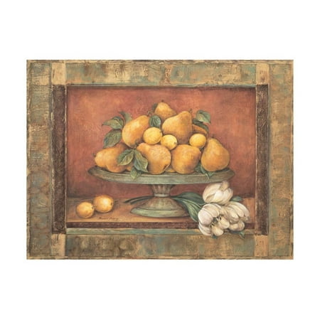 Florentine Pearl - Florentine Pear Print Wall Art By Pamela Gladding