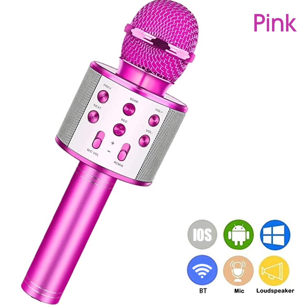 Ws 858 Portable Wireless Karaoke Microphone H andheld Cellphone Karaoke ...