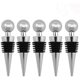 thumbnail image 1 of Gearmax® Wine Upscale Tapones para botellas de vino Tapones para botellas de vino de acero inoxidable Tapones reutilizables (5 piezas) Vhermosa LKX-0421, 1 of 7