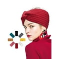 thumbnail image 6 of Luxtrada Knit Wide Headband for Winter Women Ear Warmers Headbands Thick headbands for Women Girls (Gray), 6 of 6