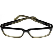 Porsche Design Eye Wear Frame Men Black Khaki Rectangular P8191B