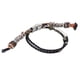 thumbnail image 3 of Pulsera trenzada para Fitbit, pulsera de cuero con cuentas, pulsera de reloj retro, correa de cuero con cuentas, estética elegante, 3 of 9