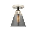 thumbnail image 2 of Innovations Lighting 288-1C-10-7 Cone Semi-Flush Cone 7" Wide Semi-Flush Ceiling Fixture -, 2 of 5