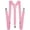 Pink, variant on Mens Suspenders 1" Inch Elastic Adjustable Y-Back Clip-on Suspender