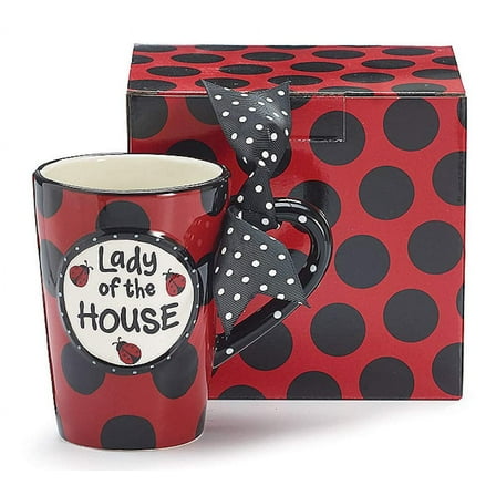 Burton & Burton Lady Of The House Ladybug Mug