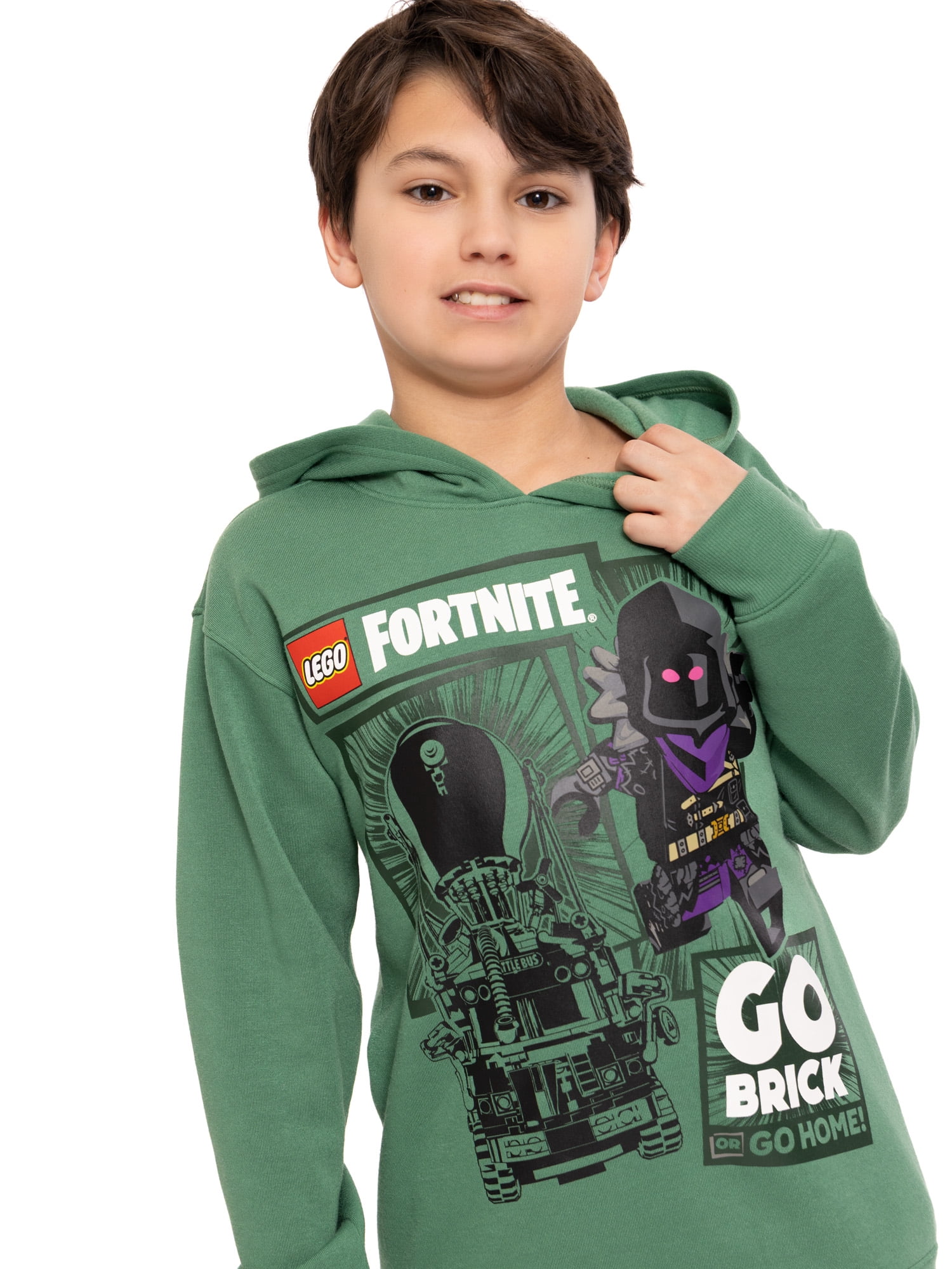 Lego Fortnite Boys Long Sleeve Graphic Hoodie and Joggers Set, 2-Piece, Sizes 4-12