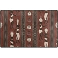 thumbnail image 2 of GZHJMY African Tribal Print Area Rug Rugs Non-Slip Floor Mat Doormats Living Room Bedroom 60 x 39 inches, 2 of 5