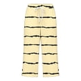 thumbnail image 6 of VBVC Women's Drawstring Striped Capri Pants, Loose Knee Length Cropped Trousers For Women, Ladies' Summer Lightweight Lounge Pants with Pockets,Yellow,S-2XL, 6 of 6