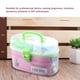 thumbnail image 5 of Cateissary Caja de costura portátil de plástico para el hogar, juego de hilo de costura DIY, herramientas de acolchado de agujas para Decoración del hogar, 5 of 6