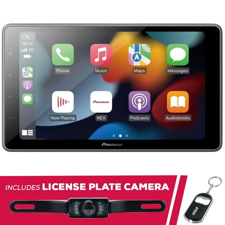 New Pioneer DMH-WT3800NEX 9" Digital Media with License Plate Camera