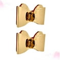 thumbnail image 5 of WEAVILUX Purse Twisting Turn Locks Leathercraft Accessories Golden 2Pcs 2.4x1.5x0.4In, 5 of 8