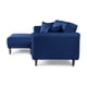 thumbnail image 5 of Sala Modular Sofá Cama Reversible de Lino Azul Modelo Ritz Makora, 5 of 9