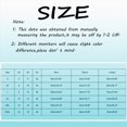 thumbnail image 3 of Towmus Womens Summer Tops 3/4 Sleeves Floral Print Dressy Blouses Crew Neck Casual Tunic Tops Summer Shirts, 3 of 4