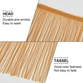 thumbnail image 4 of 10 Yards Polyester Tassel Lace Ribbon Fringe Lace Trim Macrame Ribbon Goldenrod 5-3/4 inch(145mm), 4 of 9