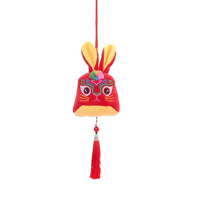 Bunny Animal Stuffed Toy Rabbit Mascot Plush Doll Pendant For Kids Girls Boy Gift Home Party Decor