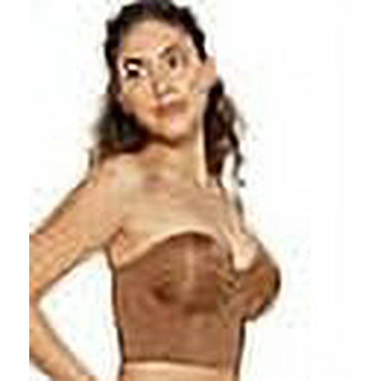 Parfait Elissa Strapless Long Line Bustier Bra (More colors available) -  P50116 - Mid Nude