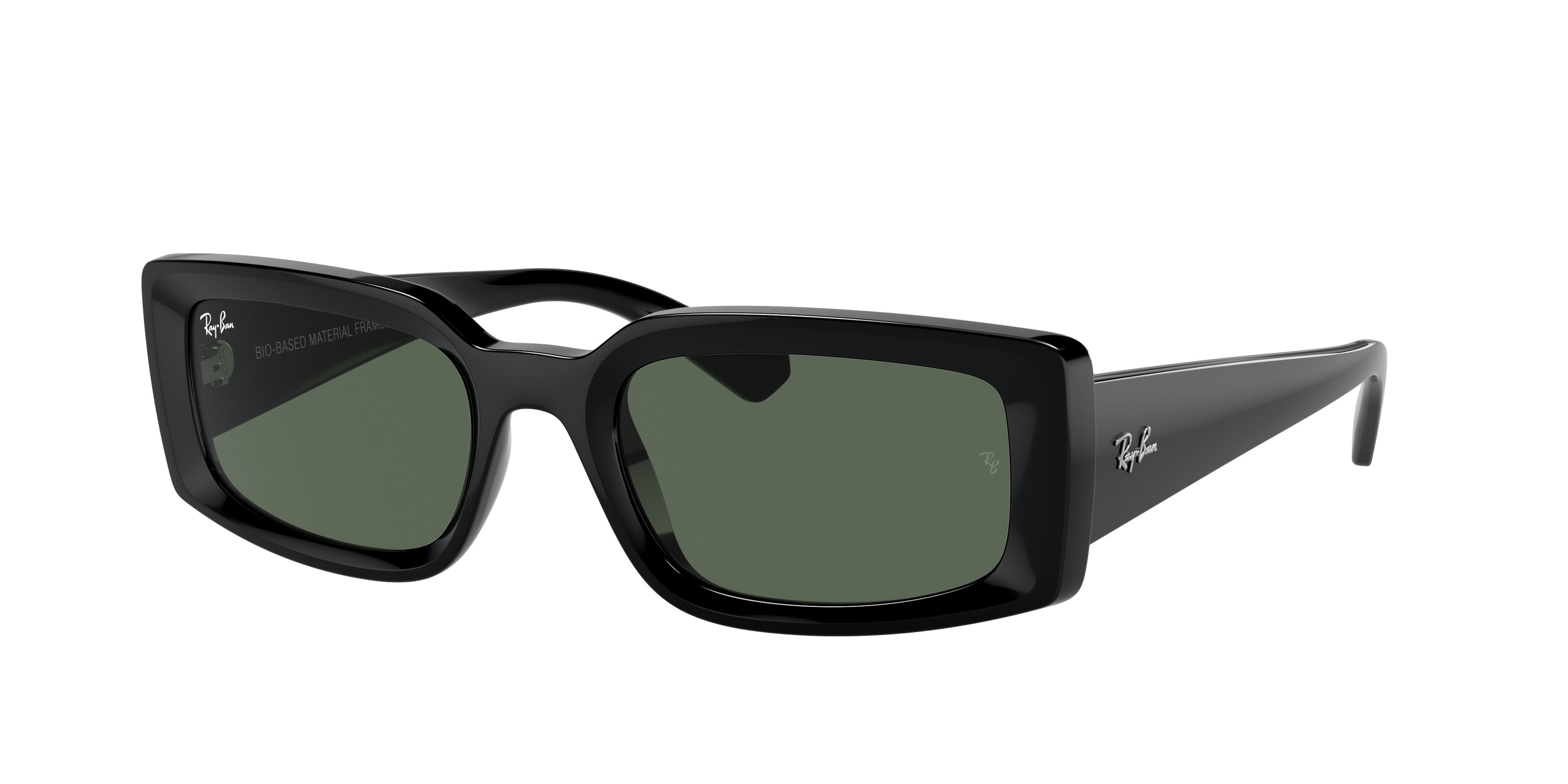 Sunglasses Ray-Ban RB 2140 F 601/4B Wayfarer Black Pink - Walmart.com