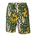 thumbnail image 4 of Fuzoiu Cactus 4 Print Men's Beach Shorts,Men's Swim Trunks,Quick Dry Board Shorts with Pockets,Men's Bathing Suits for Surfing, Running, and Casual Wear-XX-Large, 4 of 6