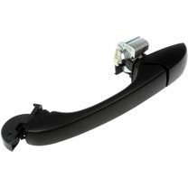 Dorman 81371 Rear Driver Side Exterior Door Handle for Specific Chrysler / Dodge Models, Smooth Black