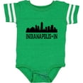 thumbnail image 3 of Inktastic Indianapolis Indiana City Skyline Boys or Girls Baby Bodysuit, 3 of 5
