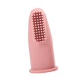 thumbnail image 1 of Finger Toothbrush, Toothbrush Soft Silicone ,Infant Finger Toothbrush Cleaning Brush Children,Oral Cleaning Massager ,Children Clear Massage Pink CUTICAT Cepillo de dientes de dedo, 1 of 8