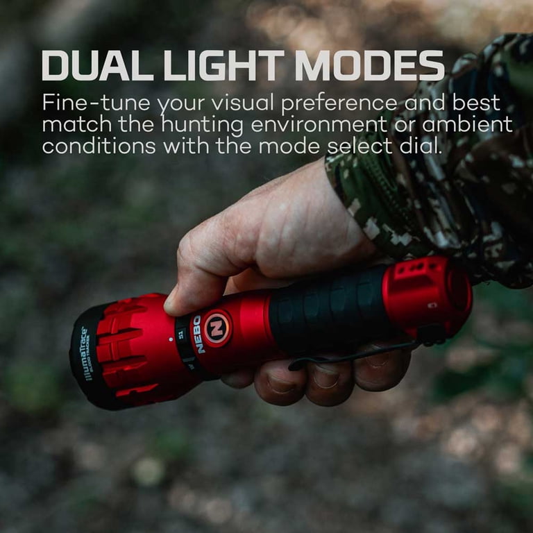 Open Box NEBO illumaTrace Blood Tracker 170 lm (Lumen) LED Gray  Rechargeable Handheld Flashlight - Walmart.com