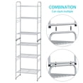 thumbnail image 5 of 3-Tier Metal Wire Shelving Rack, Storage Shelves for Kitchen Pantry, 12"D x 17.8"W x 31.5"H, Silver, 5 of 8