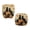 Black Cat Leaves, variant on CHAQLIN Halloween Desk Chair Cover Non-Slip Office Chair Seat Cover for Men, Dustproof Washable Office Chair Cover for Armchair