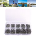 thumbnail image 4 of 100/500/1000x Fishing Hooks Set High Carbon Steel Sharp Barbe Hot G7, 4 of 9