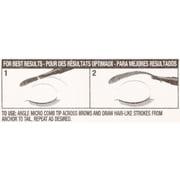(2 pack) Maybelline Tattoo Studio Brow Tint Pen Makeup, Deep Brown