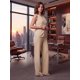thumbnail image 4 of Conjunto 2 Piezas Elegante, Chaleco Moderno y Pantalón de Corte Amplio, Estilo Sofisticado para Mujer, 4 of 5