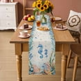 thumbnail image 2 of Seahorse Coastal Table Runner 90 Inches, Summer Nautical Starfish Coral Beige Bed Runner Dresser Scarves Tabletop for Indoor Outdoor Parties/Ceremony/Banquet, 13" x 90", 2 of 8
