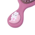 thumbnail image 4 of Niusricy Mini Airbag Comb for Scalp Massage, Cute Cartoon Bear/Bow Rainbow Plastic Hair Combs for Women Girl, 4 of 7