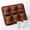 Coffee, variant on Mini Highland Cow Ice Cube Mold, 3D Cute Cattle Silicone Ice Tray, Reusable Farm Animal Shape Tray for Party Bar Home Kitchen Birthday Gifts,6.3"x5.2"(Pink)