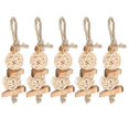 thumbnail image 1 of Pet Toy Parrot Grinding Rope Toy Applewood Bitten Rattan Ball Hamster Pet String Plaything, 1 of 4