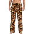 thumbnail image 5 of Mens Pajama Pants, Skulls And Hearts Soft Sleep & Lounge Pants for Men, Cuteness Casual PJ Bottoms Pants with Pockets, 5 of 7
