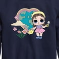 thumbnail image 3 of LOL Surprise! - Grow Gurrl Heart Earth - Toddler And Youth Crewneck Fleece Sweatshirt, 3 of 5