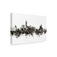 thumbnail image 2 of Trademark Fine Art 'Taipei Taiwan Skyline Black White' Canvas Art by Michael Tompsett, 2 of 4