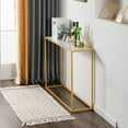 thumbnail image 5 of Zimtown Console Sofa Table with Shelf, Multipurpose Accent Table Furniture Side Table for Entryway Hallway Living Room Bedroom Hotel Office, 5 of 20