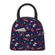 thumbnail image 1 of Disketp Winter Skiing Snowflakes Bolsa Térmica para Almuerzo, Lonchera con Abertura Amplia y Gran Capacidad, Organizador Reutilizable para Mujeres, Hombres y Adultos, 1 of 6