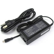 65W 45W USB-C Charger Fit for HP Envy x360 14t-fc000, 14z-fa000, 15-fe1097nr; Envy 17-da0047nr, 17t-da000 Laptop Power Adapter Supply Cord