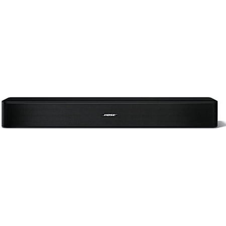 Open Box Bose Solo 5 TV Soundbar Sound System Universal Remote Control 418775 - Black