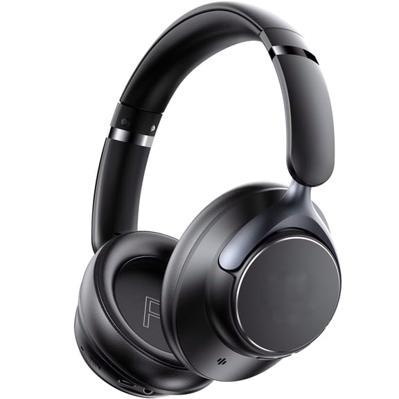 Auriculares Supraauriculares VEATOOL con Cancelación Activa de Ruido, Bluetooth 6.0, 60 Horas de Autonomía, Audio de Alta Resolución, Micrófono Integrado, Plegables y Cómodos