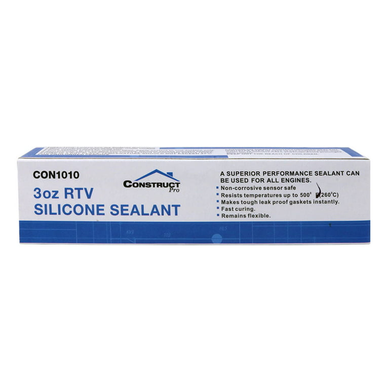 RTV Clear Silicone Adhesive Sealant for Automotive: Waterproof, Flexible,  Protec