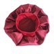thumbnail image 3 of RENACLIPY Gorro Para De Tela Satén Rojo Con Ancha Para El, 3 of 8