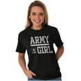 thumbnail image 4 of US Army Girl Military Star Logo Women's Graphic T Shirt Tees Brisco Brands M, 4 of 6