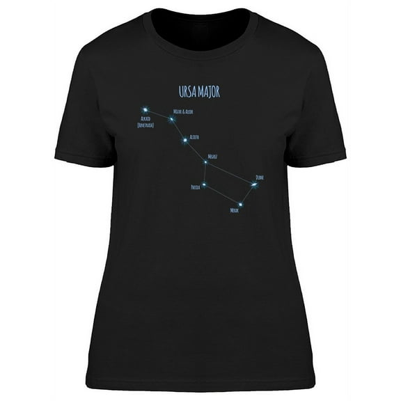 Ursa Major Constellation Graphic Tee Women's -Image by Shutterstock