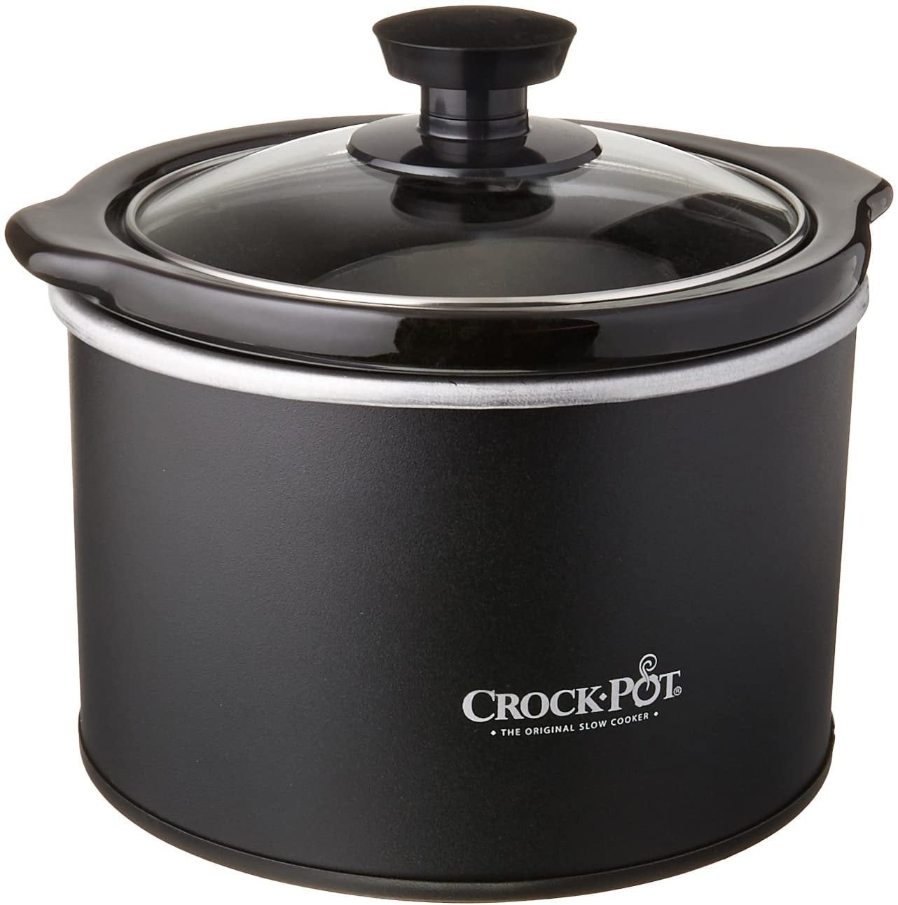 Crock-Pot Original Black Round Slow Cooker, 2 qt - Kroger