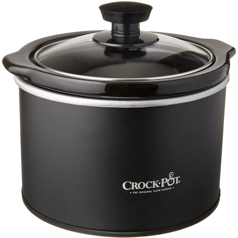  Crock Pot 1 to 1/2 Quart Round Manual Slow Cooker